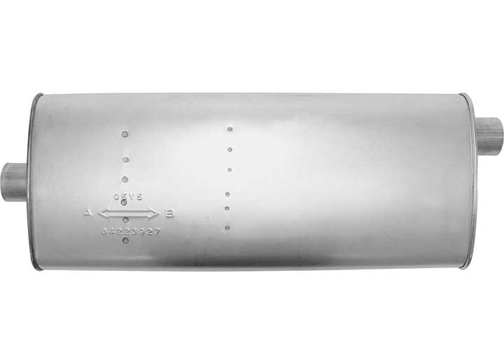 AP Exhaust - 9901 Grand Cherokee Muffler  Msl Maximum Oval 2.25in Id/od C/o 30in Oal As - 700362