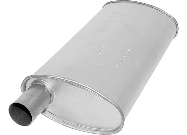 AP Exhaust - Muffler  Msl Maximum Oval 2in Id/od O/c 23.5in Oal As - 709992