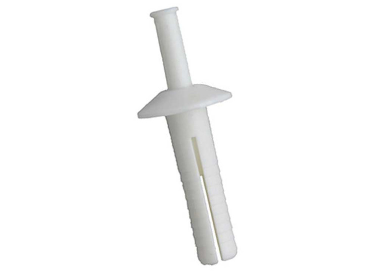 AP - 1 Plastic Rivet  White (bulk) - 013-140-BULK