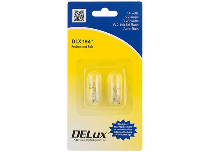 AP - Incandescent 194 Wedge Base Bulb / Sx 194 I - 016-02-194