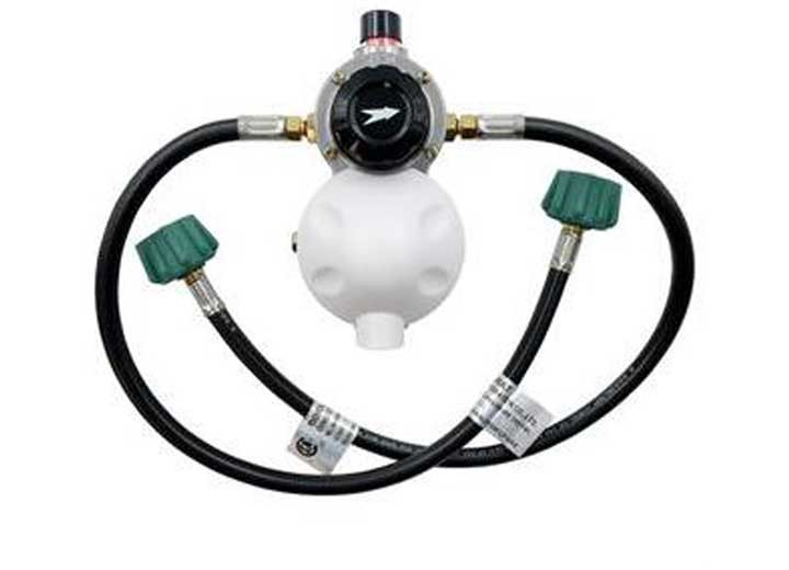 AP - Auto Changeover Regw/inlet Fitting W/backcheck & 224inpigtails Mounting Brack - 028-606024