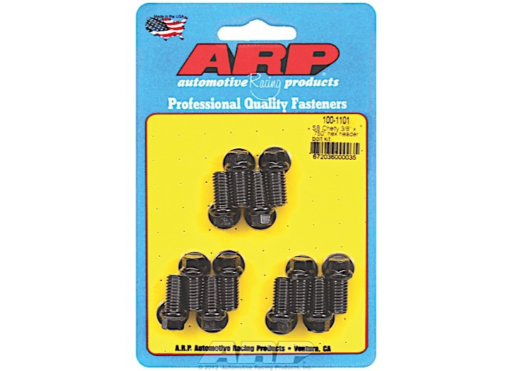 ARP - Small Block Chevy 3/8 X .750in Hex Bolt Head Exhaust Header Bolt Kit - 100-1101