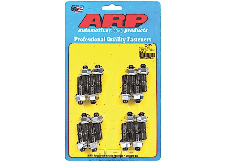 ARP - Sb Ford 3/8 X 1.670in Hex Bolt Head Exhaust Header Stud Kit - 100-1414