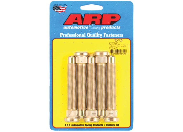 ARP - Chrysler Front/rear M14 1.000 Over Stock Wheel Stud Kit - 100-7735