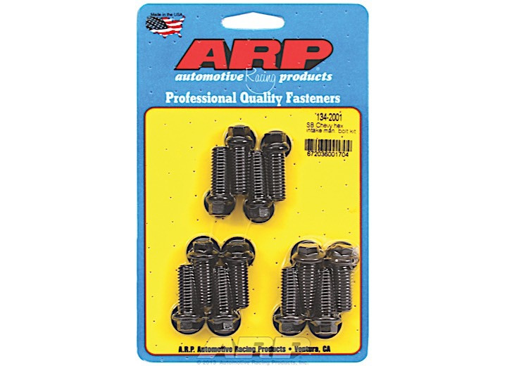 ARP - Sb Chevy Hex Bolt Head Intake Manifold Bolt Kit - 134-2001