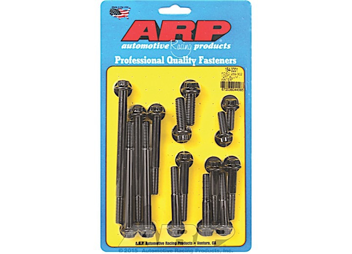 ARP - Ford 289302 12pt Aluminum Water Pump And Front Cover Bolt Kit - 154-3201
