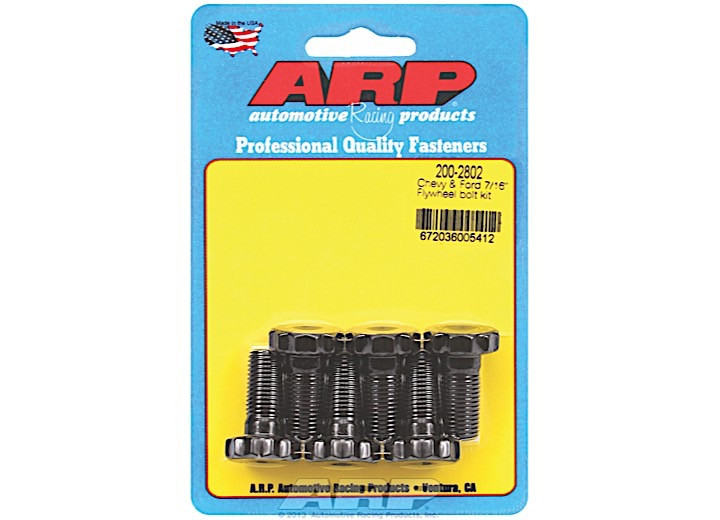 ARP - Chevy & Ford 7/16in Flywheel Bolt Kit - 200-2802