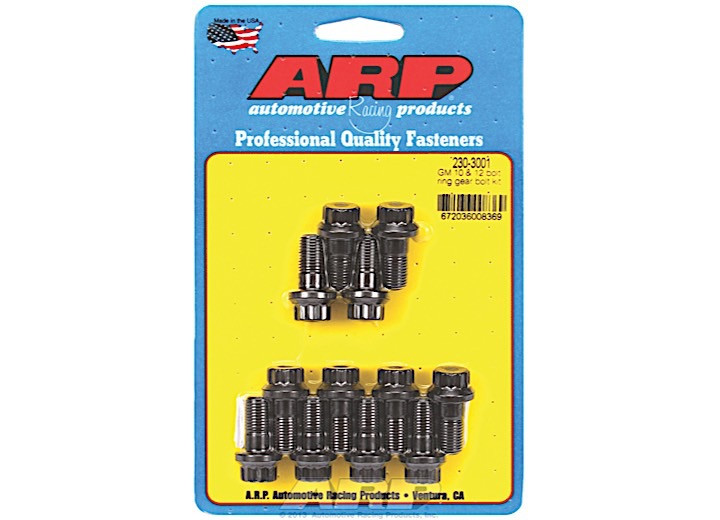 ARP - Gm 10 & 12 Bolt Ring Gear Bolt Kit - 230-3001