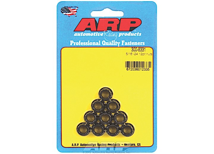 ARP - 5/1624 12pt Nut Kit - 300-8331