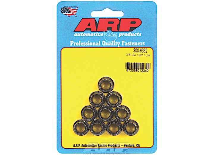 ARP - 3/824 12pt Nut Kit - 300-8332
