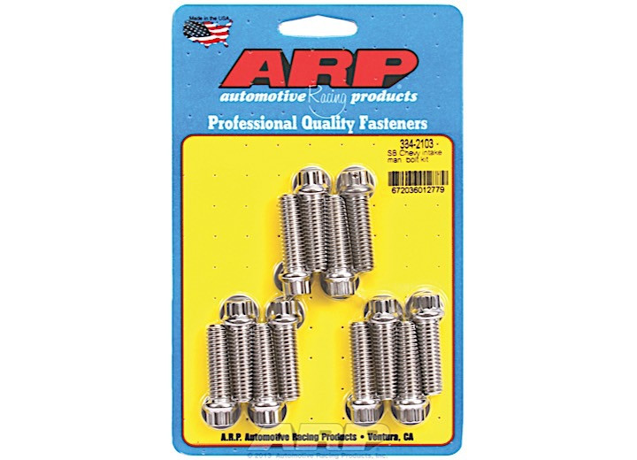 ARP - Sb Chevy Intake Manifold Bolt Kit - 334-2103