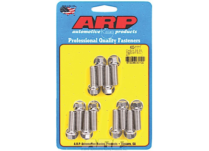 ARP - Sb Chevy Ss Hex Header Bolt Kit - 400-1111