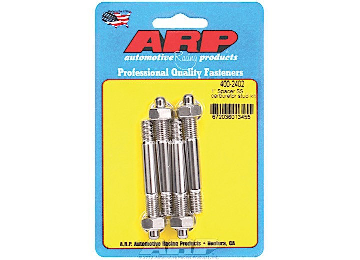 ARP - 1in Spacer Ss Carburetor Stud Kit - 400-2402