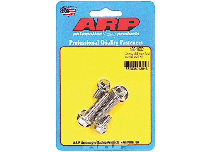 ARP - Chevy Ss Hex Fuel Pump Bolt Kit - 430-1602