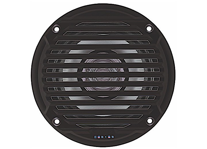 ASA Electronics - Jensen 5in Marine Speakers Black Pair (1.5in Total Depth) - MS5006BR