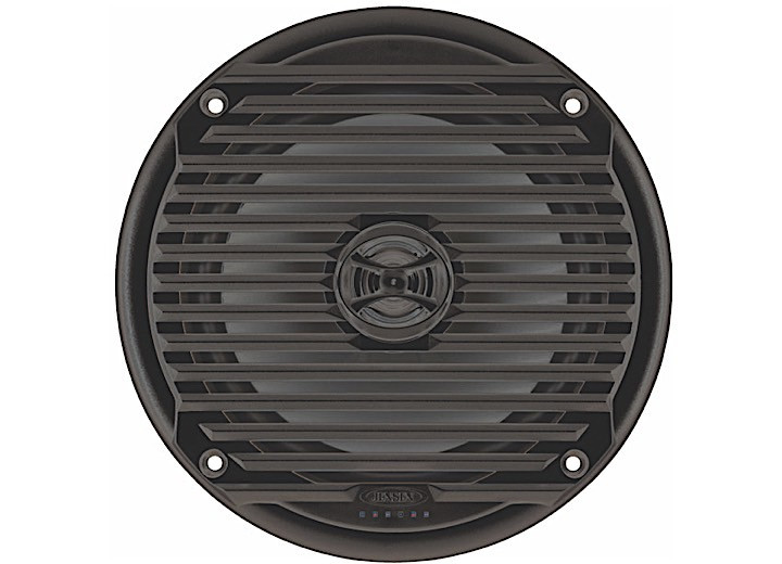 ASA Electronics - Jensen 6.5in Coaxial Marine Speakers Black Pair - MS6007BR