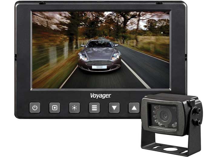 ASA Electronics - Voyager Wired Camera System W/7in Monitor & 1 Camera - VOS719WPLD1B