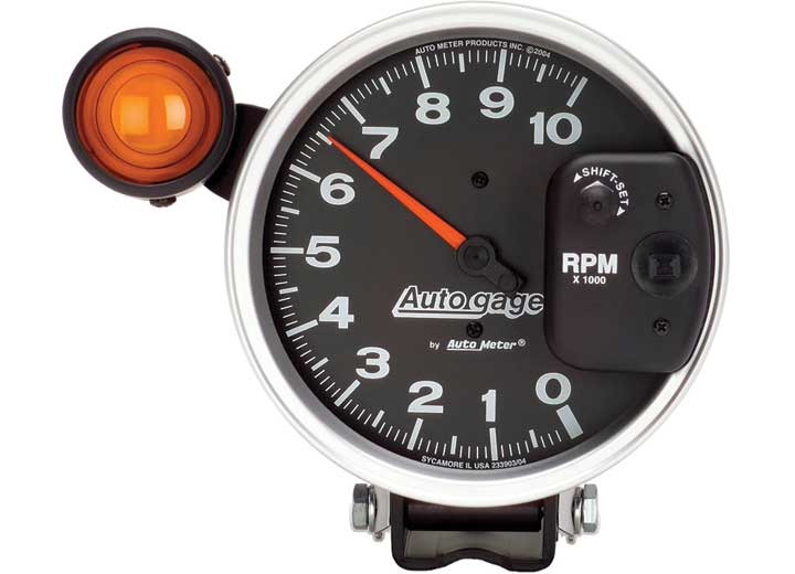 Auto Meter - 5in Tach 10000 Rpm Shiftlite Auto Gage - 233904