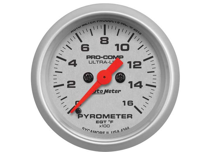 Auto Meter - Fse Ultralite 2in E.g.t. Kit 01600f - 4344