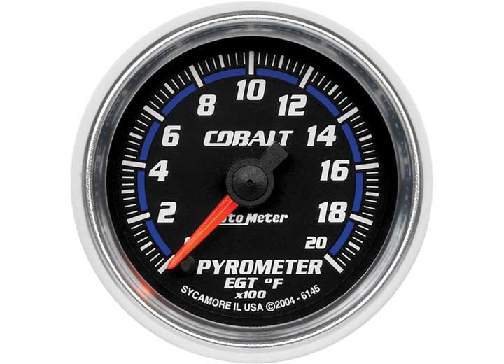 Auto Meter - 2in Pyrometer 02000f Fse Cobalt - 6145