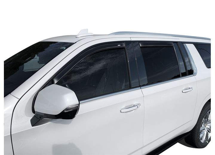 Auto Ventshade - 21c Suburban/yukon Xl Escalade Esv Ventvisor Inchannel 4pc Smoke - 194716