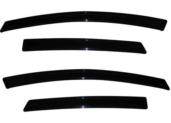 Auto Ventshade - 1119 Fiesta Hatchback 4pc Original Ventvisorsmoke - 94547