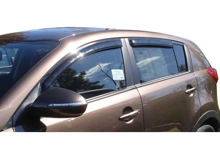 Auto Ventshade - 1116 Sportage 4pc Original Ventvisorsmoke - 94652