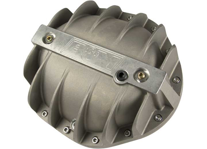 B & M Automotive - Cast Aluminum Differential Cover Designed To Fit Most Vehicles W/ Gm 9.5in 14 Bo - 70505