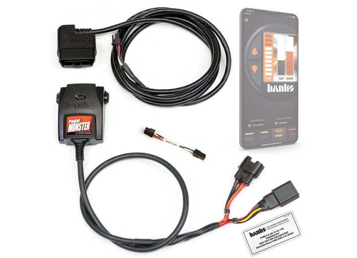 Banks Engineering - Pedal Monster Kit Aptiv Gt 150 6way Stand Alone For Use W/phone Carb - 64320-C