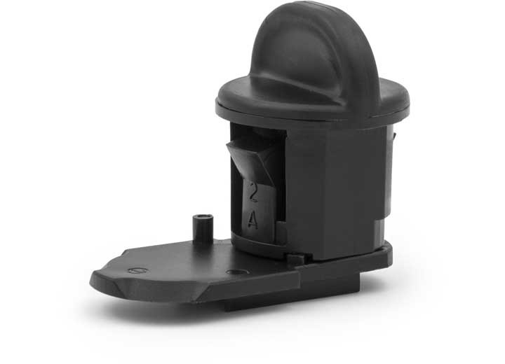 B&B Molders - Plastic Thumb Lock For Rv Hatch Black - 94157