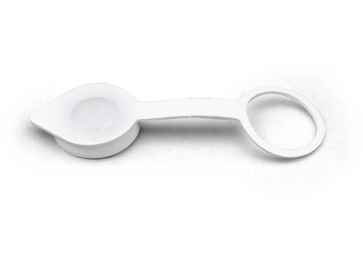 B&B Molders - Dust Cover For Cable Tv Plate Polar White - 94208