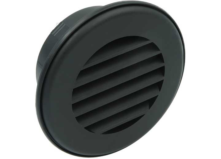 B&B Molders - Heat Vent 4in Connection No Damper Black - 94265