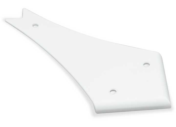 B&B Molders - 4in Curved Slideout Cap Polar White - 94287