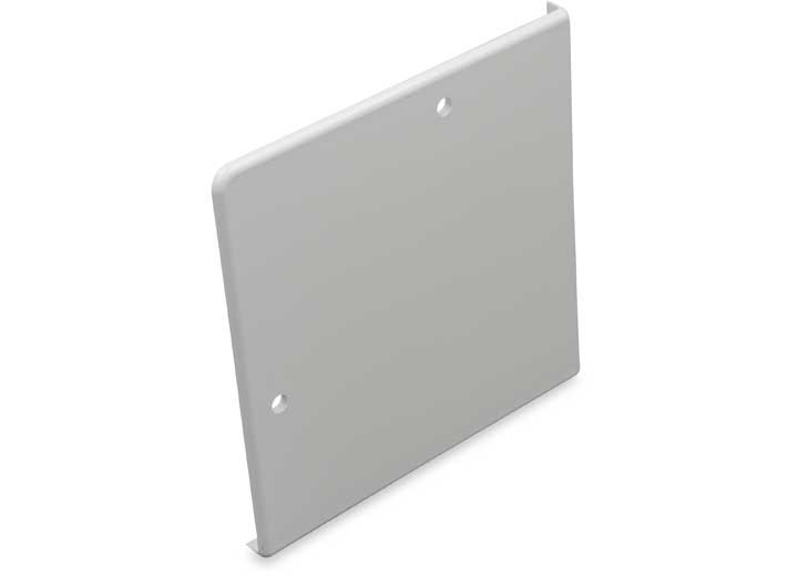 B&B Molders - 4in Square Slideout Extrusion Cover Polar White - 94289