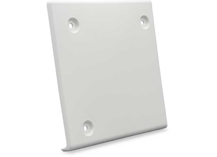 B&B Molders - 4.75in Square Slideout Extrusion Cover Polar White - 94291
