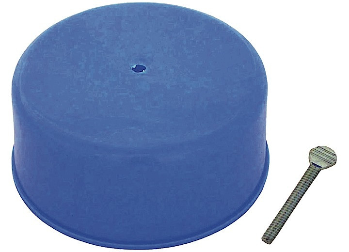 Big End Performance - Plastic Carb Cap Cover 5 1/8in Necks W/wing Bolt - 11080