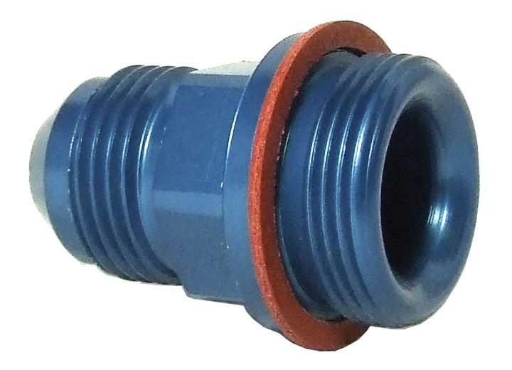 Big End Performance - 8an To 7/820 Holley Blue Dual Inlet Short Style 2pk - 12187