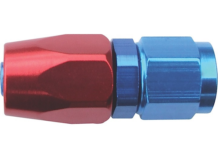 Big End Performance - Red/blue Straight Swivel Aluminum Hose End 16an - 12500