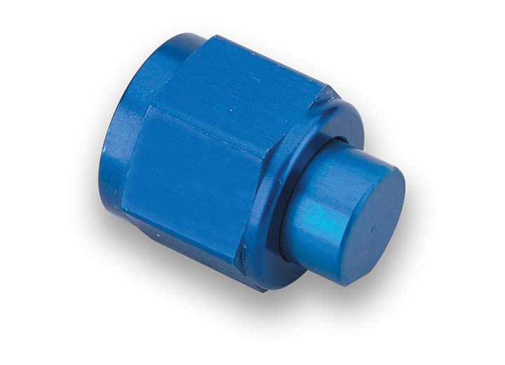 Big End Performance - 8an Blue Flare Cap - 12829