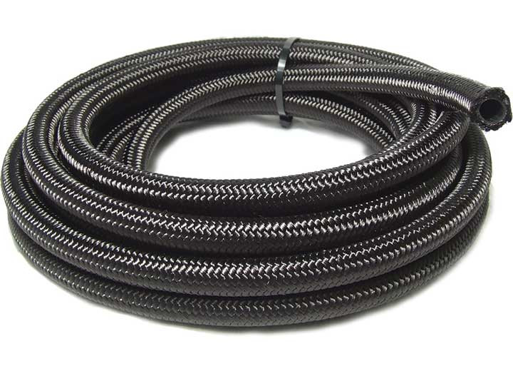Big End Performance - 6an To 20 Ft Black Nylon Braided Hose - 13621