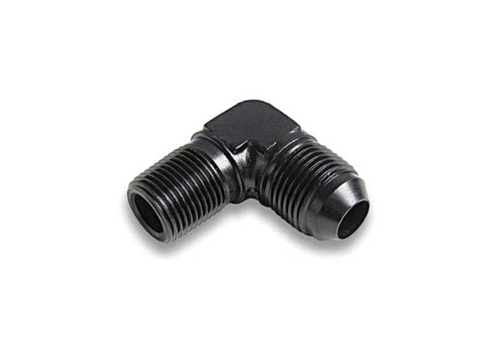 Big End Performance - 3/4in Npt To 12an Black 90 Degree Adapter - 14292