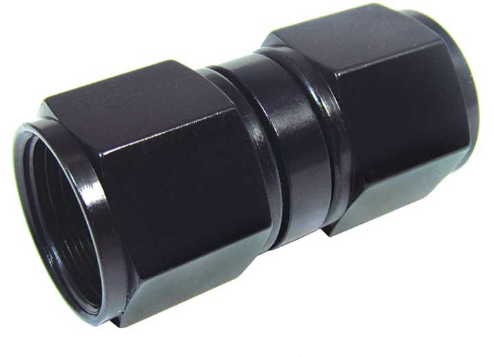 Big End Performance - 10an Female Black Straight Swivel Coupler - 14300