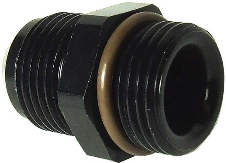 Big End Performance - 10 Port To 6an Black Radius Port Adapter W/oring - 14706