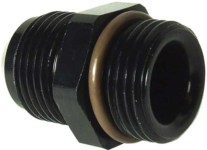 Big End Performance - 8 Port To 8an Black Radius Port Adapter W/oring - 14788