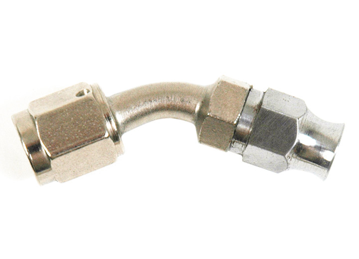 Big End Performance - Ptfe Steel Hose End 6an 45 Degree - 23645