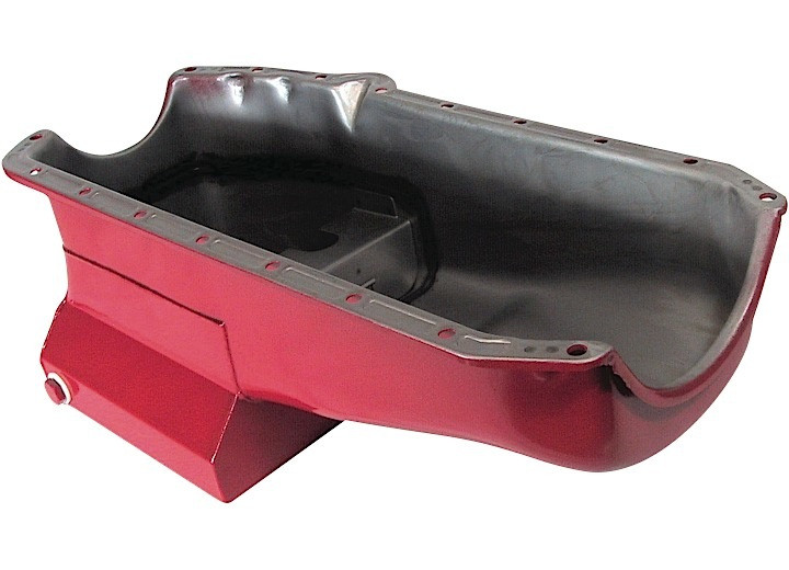 Big End Performance - Sbc Street/strip Orange Oil Pan 7qt W/kickout Sump - 43008