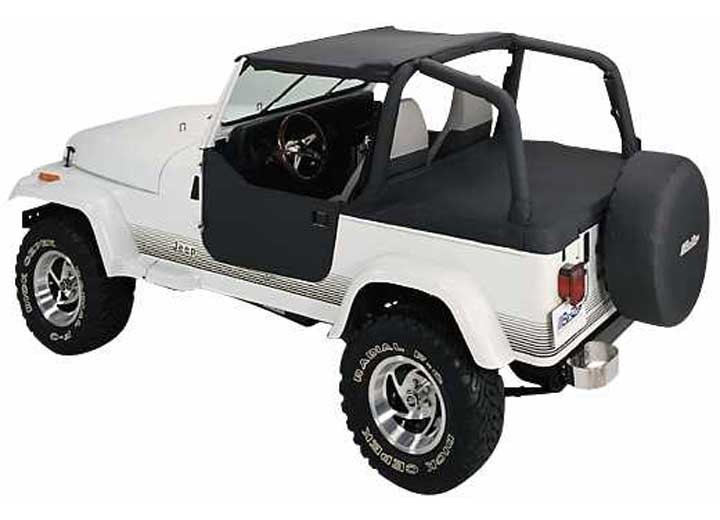 Bestop - 9295 Jeep Wrangler Strapless Bikini Topblack Denim - 52519-15