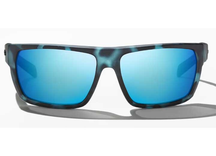 Bajio Sunglasses - Palometa Blue Mirror Glass Blue Tort Matte - PAL451011