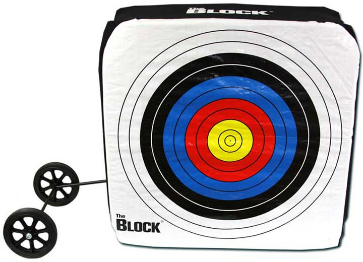 Block Targets - Block Bullseye Archery Target 34inx14inx34in - B50801