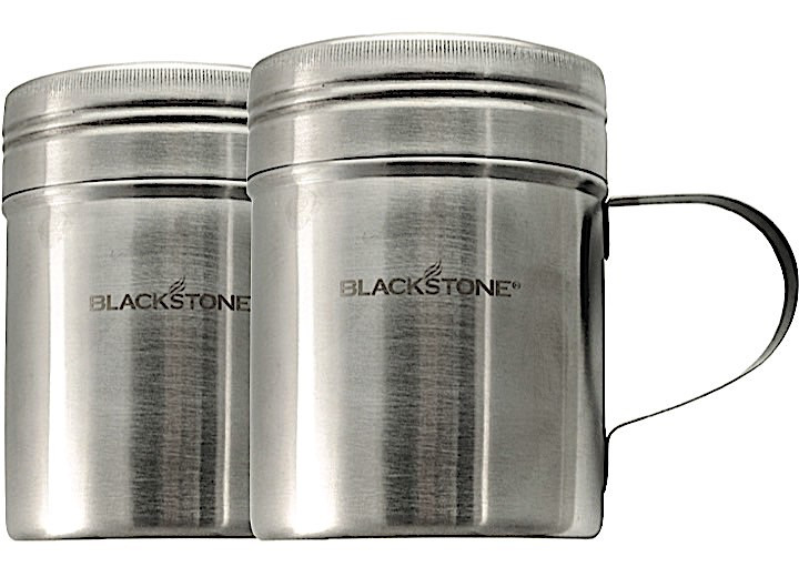 Blackstone - 10 Oz. Stainless Steel Cooking Dredges  Set Of Two - 5072